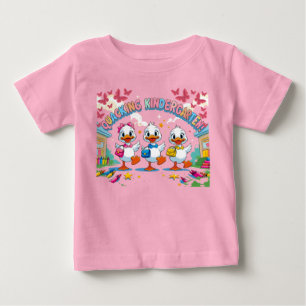 T-shirt Pour Bébé "Maternelle Coin Coin – Canard Mignon de Rentrée S