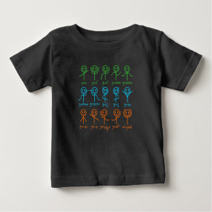 T-shirt Pour Bébé Math Teacher Dance Equation Mathematic Maths