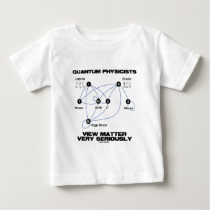 T-shirt Pour Bébé Matière de vue de physiciens de Quantum très