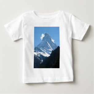 T-shirt Pour Bébé Matterhorn, la plus haute montagne suisse