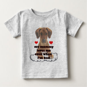 T-shirt Pour Bébé mauvais chiot