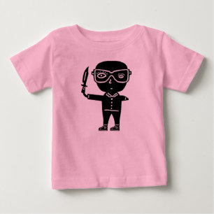 T-shirt Pour Bébé Mauvais Willie Slemmons de chemise de bébé de
