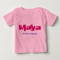Maya Nom Compagnie de vêtements Baby Shirts