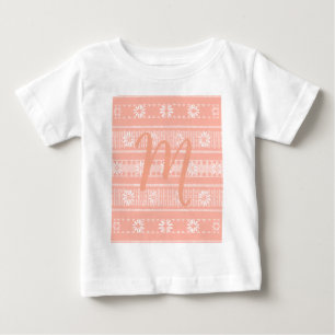 T-shirt Pour Bébé MAZIPOODLES Floral rayé tricoté 202 M