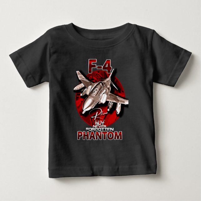 T-shirt Pour Bébé McDonnell F-4 Phantom surnommé Rhino parti mais Ne (Devant)