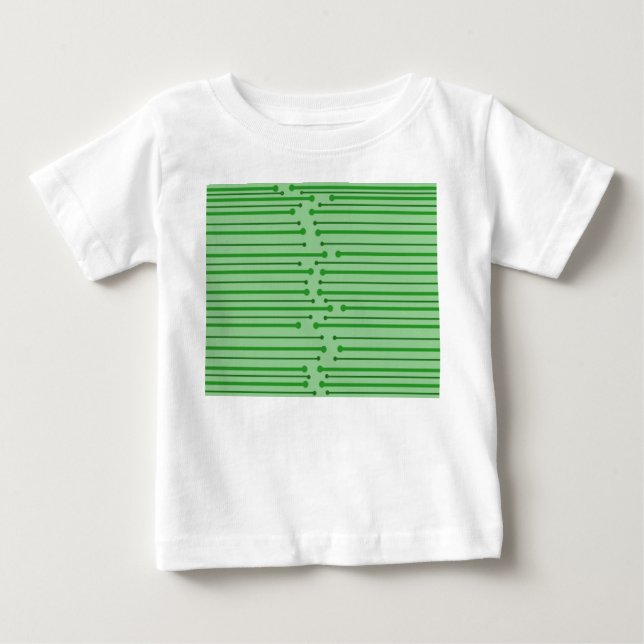 T-shirt Pour Bébé MCM Inspecred Lines (Devant)