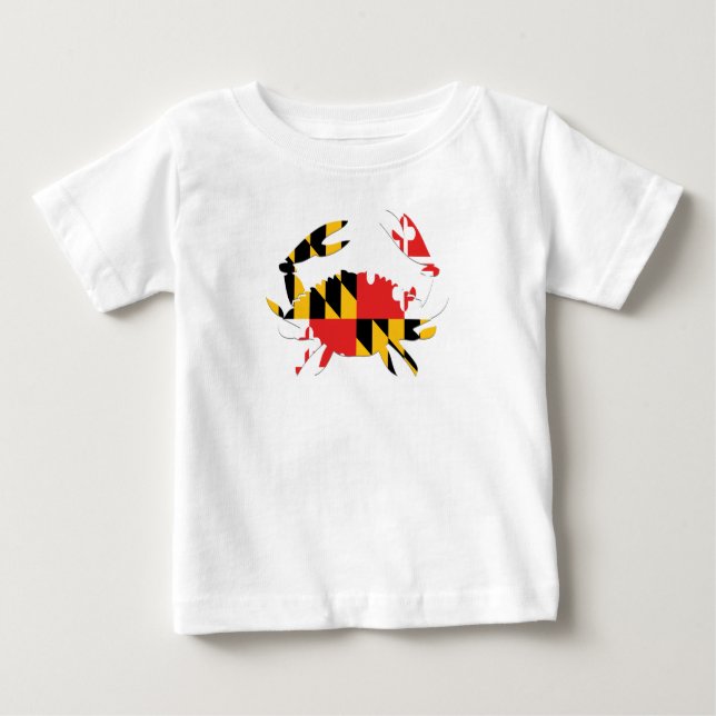 T-SHIRT POUR BÉBÉ MD CRAB BABY (Devant)