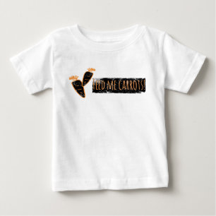 T-shirt Pour Bébé Me nourrir Carottes Stylish Top