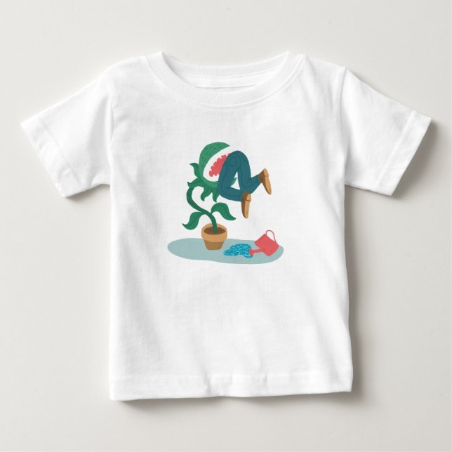T-shirt Pour Bébé me nourrir venus flytrap (Devant)