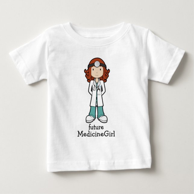 T-shirt Pour Bébé MédecineFille (Devant)