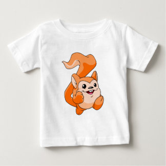 T-shirt Pour Bébé Meerca Orange