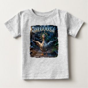 T-shirt Pour Bébé Mégoosa Photographie Combo Créature Drôle