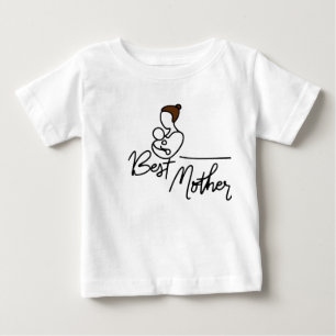 T-shirt Pour Bébé Meilleure mère