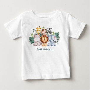 T-shirt Pour Bébé Meilleurs amis