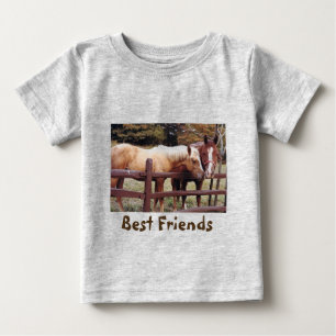 T-shirt Pour Bébé Meilleurs amis
