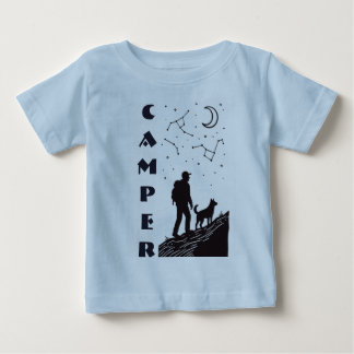 T-shirt Pour Bébé Meilleurs amis camping