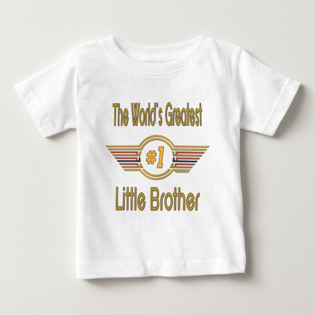 T-shirt Pour Bébé Meilleurs Cadeaux Frères (Devant)