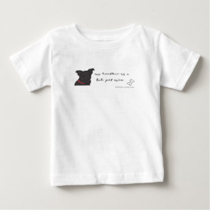T-shirt Pour Bébé mélange labrador pitbull