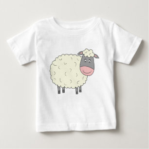 T-shirt Pour Bébé Mélange mouton
