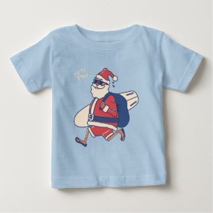 T-shirt Pour Bébé Mele Kalikimaka - Funny Noël hawaïen à Père Noël