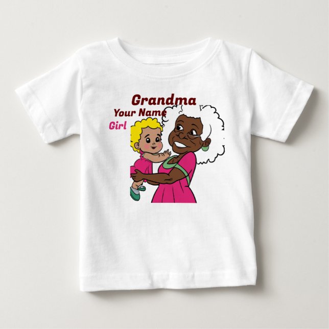 T-shirt Pour Bébé Mémé 2 (Devant)
