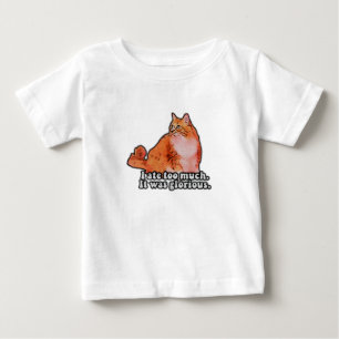 T-shirt Pour Bébé Meme de chat grincheux pour les personnes qui aime
