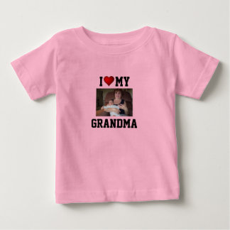 T-shirt Pour Bébé Mémé : J'AIME MA MÉMÉ