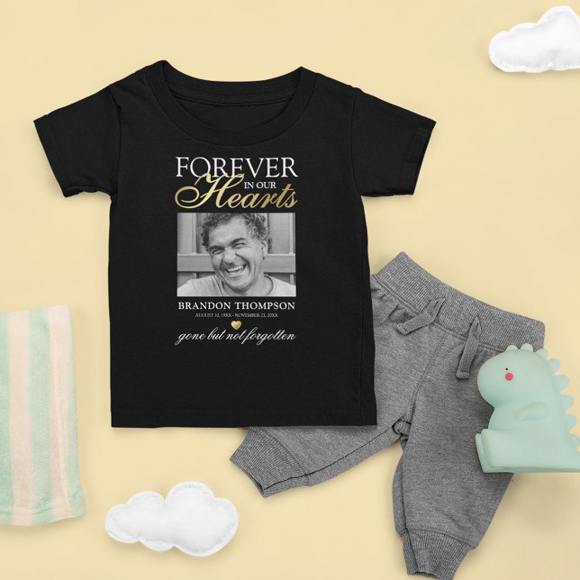 T-shirt Pour Bébé Mémorial des funérailles de l'or noir (Créateur téléchargé)