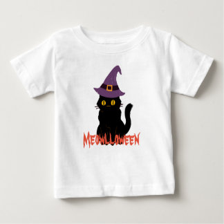 T-shirt Pour Bébé Meowlloween