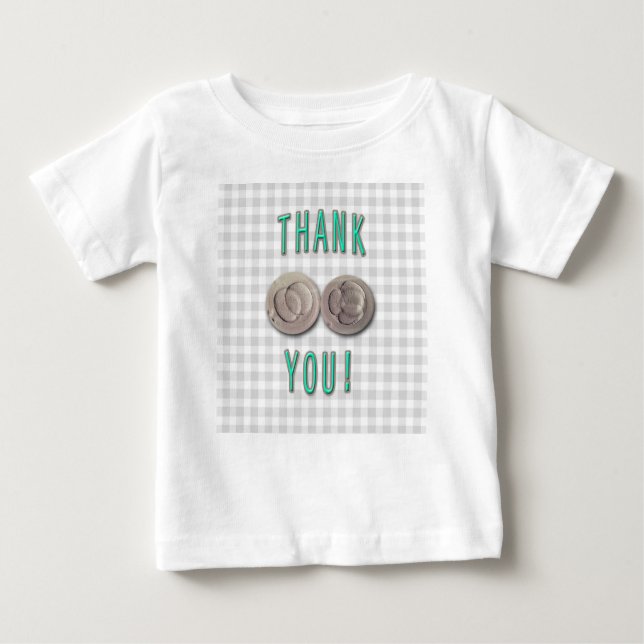 T-shirt Pour Bébé merci if embryon de fécondation invitro (Devant)