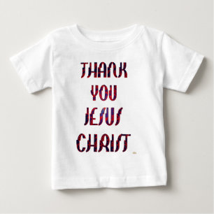 T-shirt Pour Bébé Merci JÉSUS
