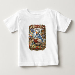 T-shirt Pour Bébé Mère l'Oie