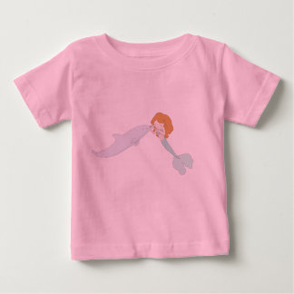 T-shirt Pour Bébé Mermaid Kisses