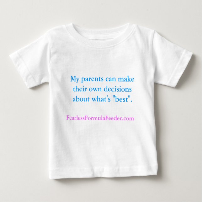 T-shirt Pour Bébé "Mes parents mettent en boîte"… Chemise de (Devant)