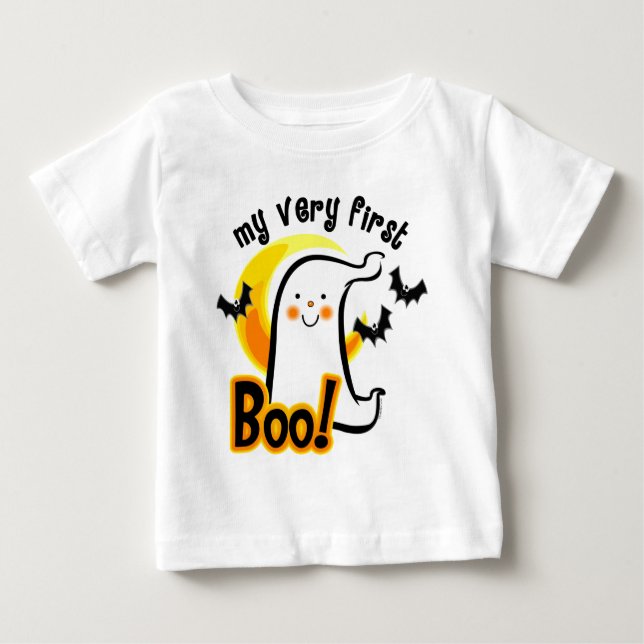 T-shirt Pour Bébé Mes premiers huent (Devant)
