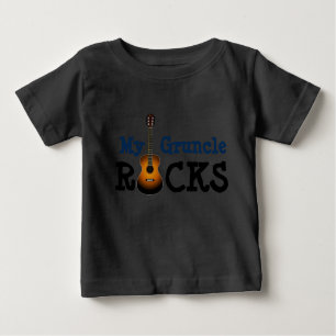 T-shirt Pour Bébé "Mes roches de Gruncle ! "