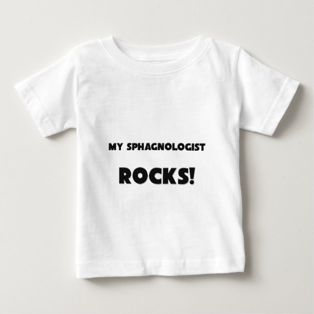 T-shirt Pour Bébé MES ROCHES de Sphagnologist ! (Devant)