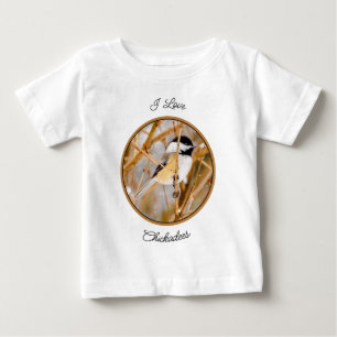 T-shirt Pour Bébé Mésange à tête noire - Photographie originale