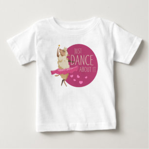 T-shirt Pour Bébé Message de mouton drôle - Il suffit de danser à pr