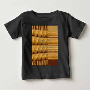 T-shirt Pour Bébé Message Inspirant avec Motif de Faune Africaine
