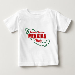 T-shirt Pour Bébé Mexicain Boy