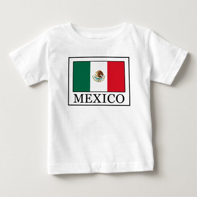 T-shirt Pour Bébé Mexique (Devant)