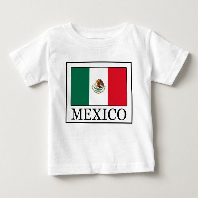 T-shirt Pour Bébé Mexique (Devant)