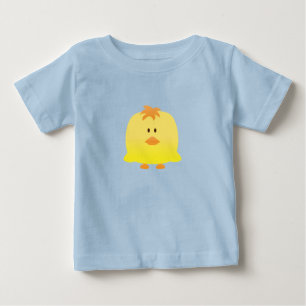 T-shirt Pour Bébé Mignon art vectoriel de bébé poulet