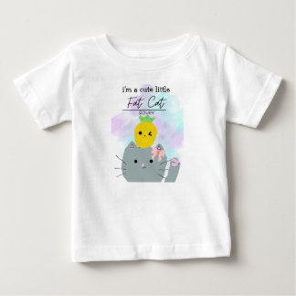 T-shirt Pour Bébé mignon bébé chat