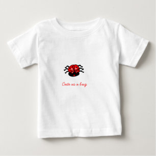 T-shirt Pour Bébé Mignon comme insecte