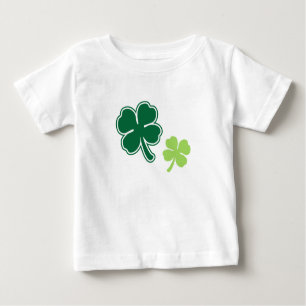 T-shirt Pour Bébé Mignon St. Patrick's Day Shamrock Baby tee