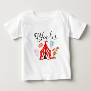 T-shirt Pour Bébé Mignonne chemise de chef de la soirée carnaval