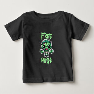 T-shirt Pour Bébé Mignonne, drôle de zombie