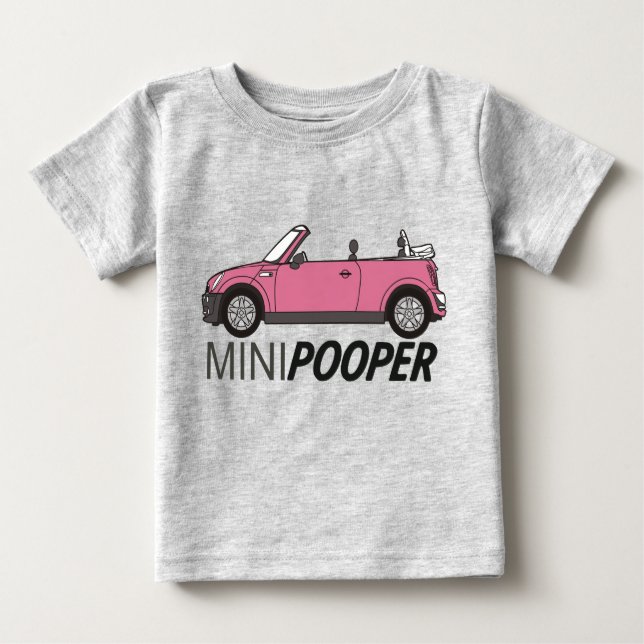 T-shirt Pour Bébé Mignonne et amusante combinaison pour bébé (Devant)